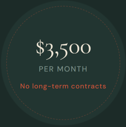 Month-to-month. Earn it every month.