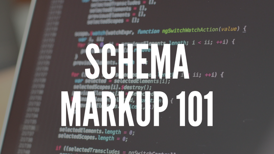 Schema Markup 101