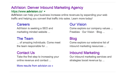 AdVision-SERP-example-seo-audit