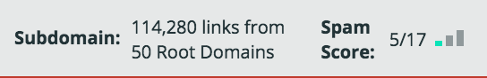 Moz-bar-SEO-spam-score