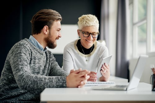 woman-man-collaborating-and-aligning